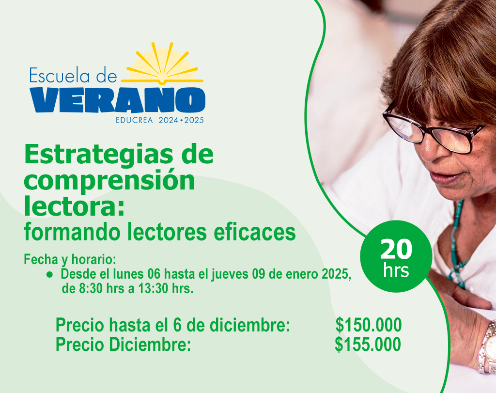 ESTRATEGIAS DE COMPRENSIÓN LECTORA: FORMANDO LECTORES EFICACES - 20 HRS.