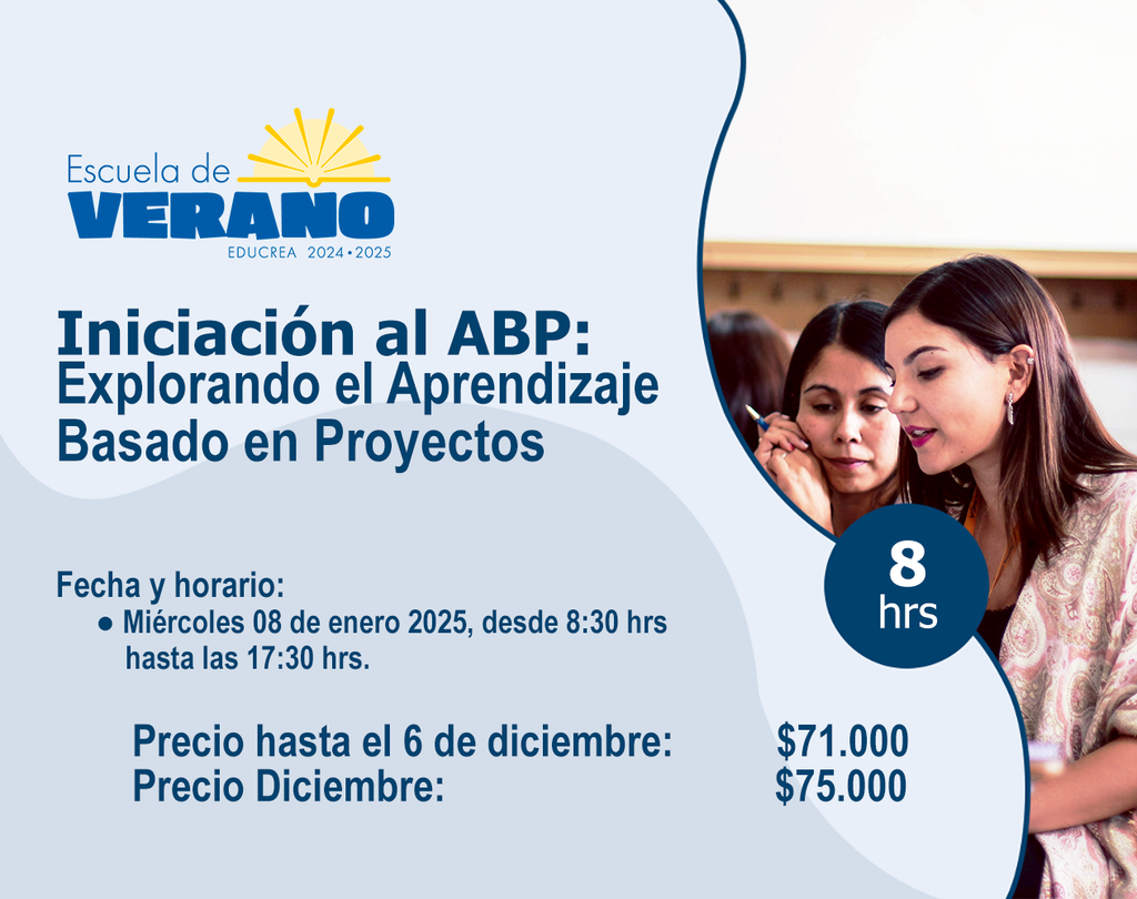 INICIACIÓN AL ABP: EXPLORANDO EL APRENDIZAJE BASADO EN PROYECTOS - 8 Hrs.