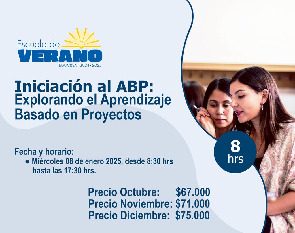 INICIACIÓN AL ABP: EXPLORANDO EL APRENDIZAJE BASADO EN PROYECTOS - 8 Hrs.